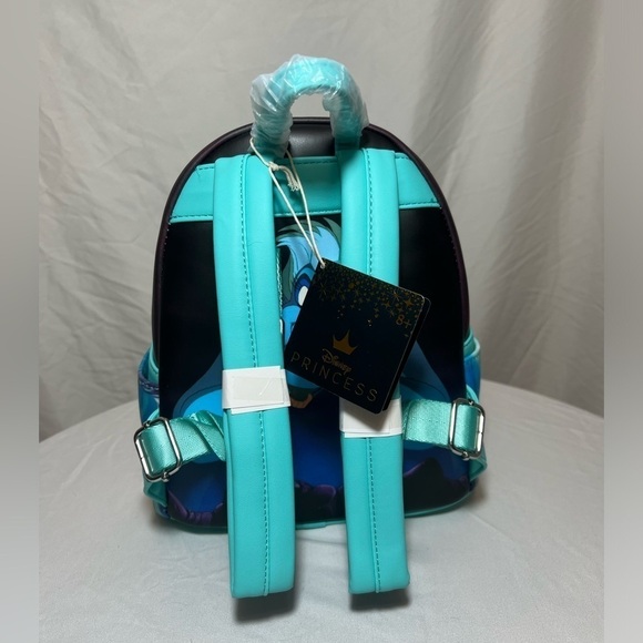 NWT Disney’s The Little Mermaid Princess Scenes Loungefly Mini Backpack - Picture 2 of 12